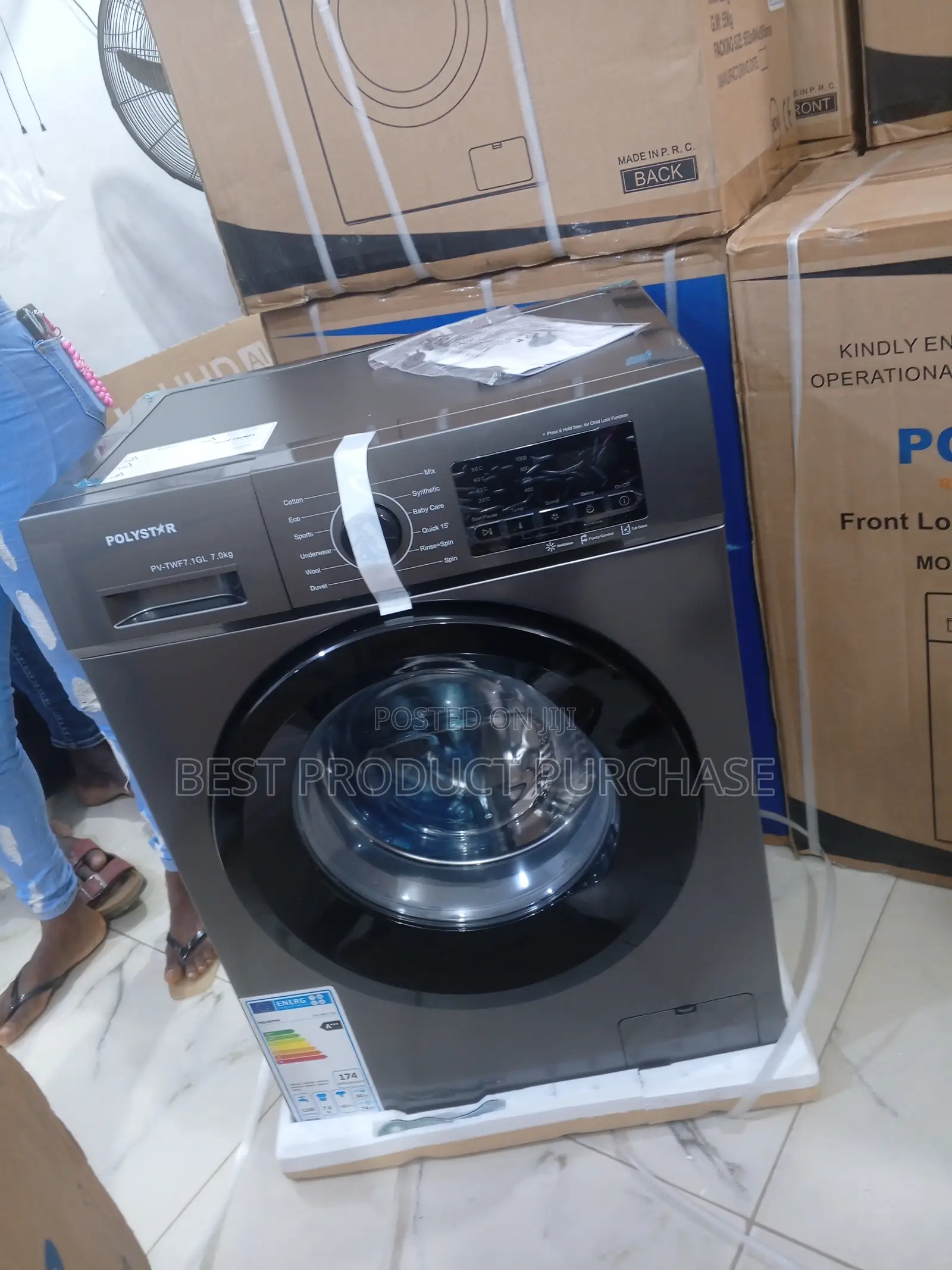 Polystar 7kg Auto-Washer Front Load