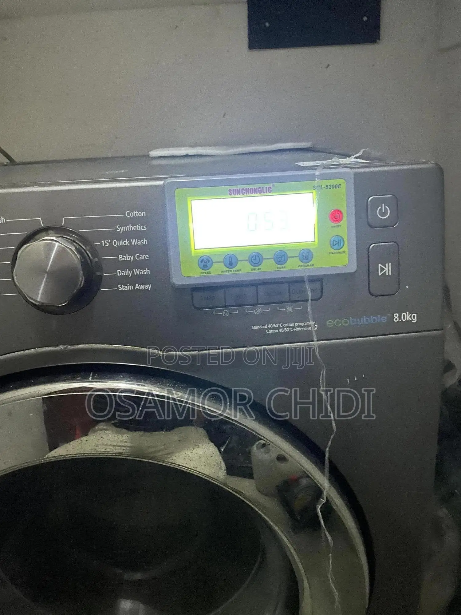 Samsung Ecobumble Washing Machine
