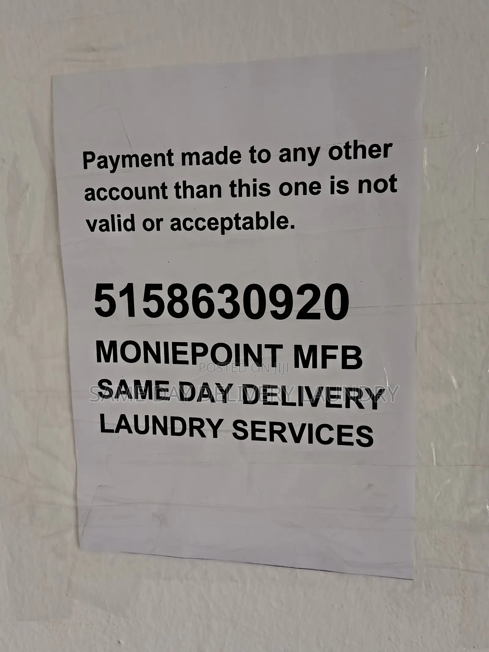 Same Day Delivery Laundry Services