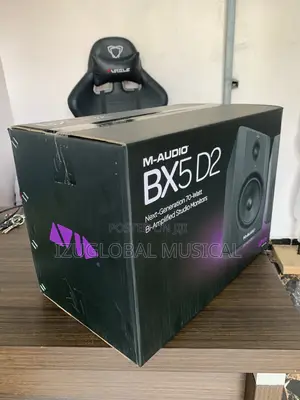 M-Audio Bx5 D3 5′′ 2-Way Powered Studio Monitor Speakers – (Pair)