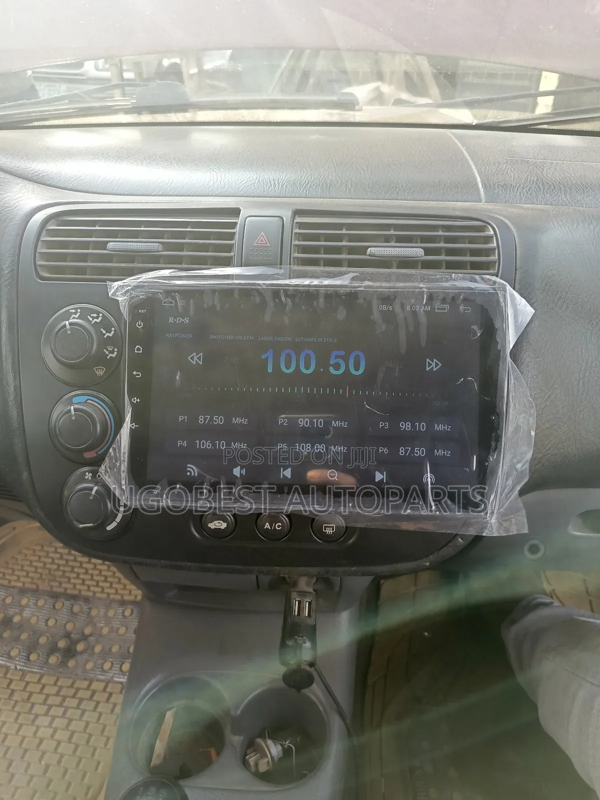 Honda Civic (2001/2005) Android Screen With GPS Navigation System(Map)