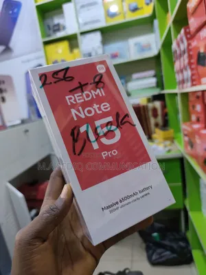 New Xiaomi Redmi Note 15 Pro 256 GB Black