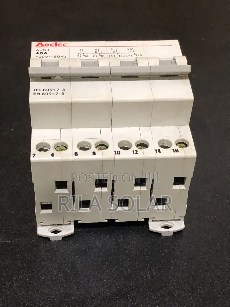 40a 4pole Bypass Switch