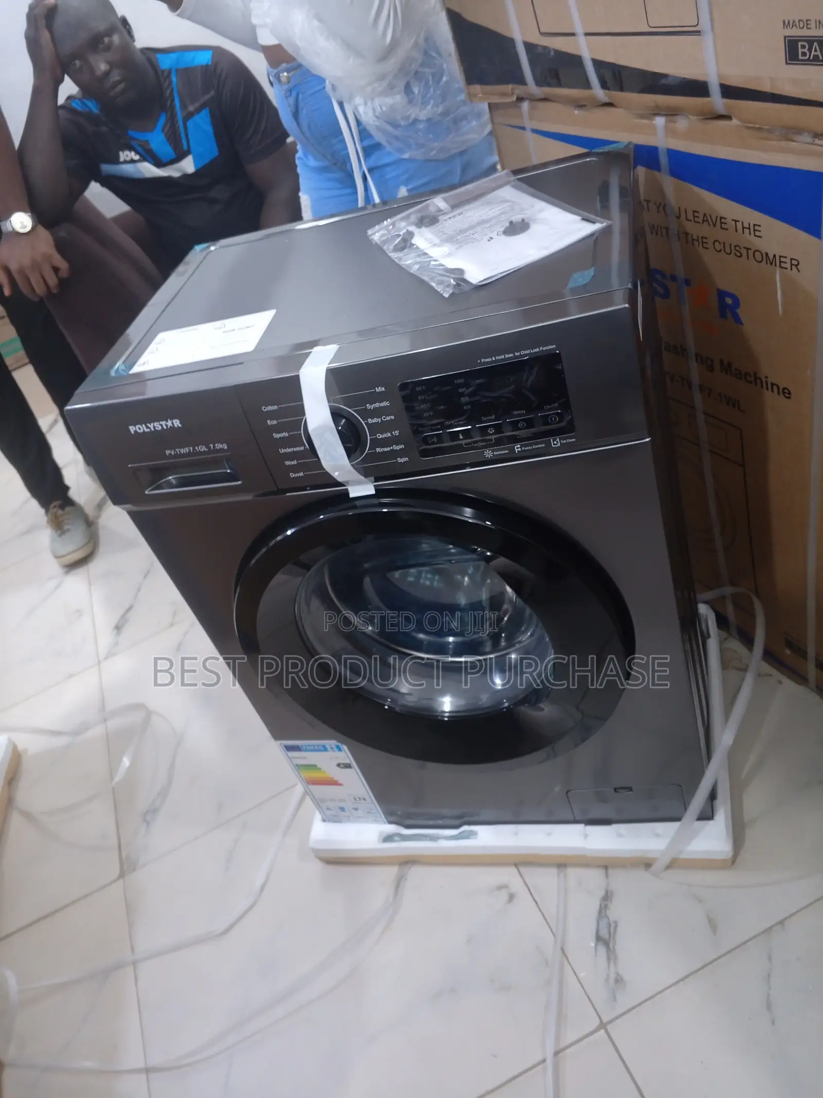 Polystar 7kg Washer With Front Door