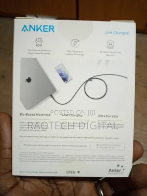 140w Anker 544 Usb -C to Usb -C Cable