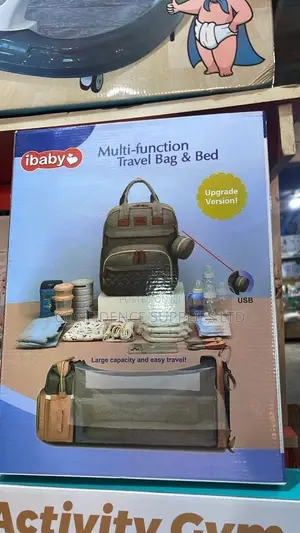 Multi-Functional Travel Bag and Bed
