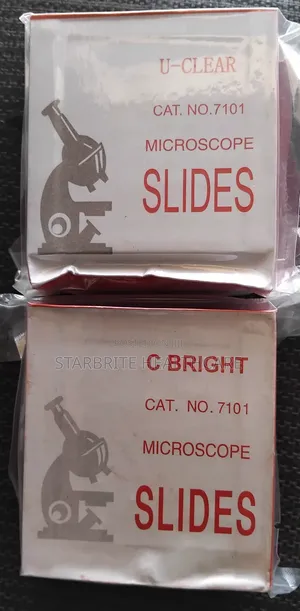 Microscope Slides - Plain (72 Pieces Per Box)
