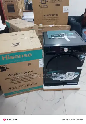 Hisense 10.5kg Automatic Washing Machine and Dryer Set