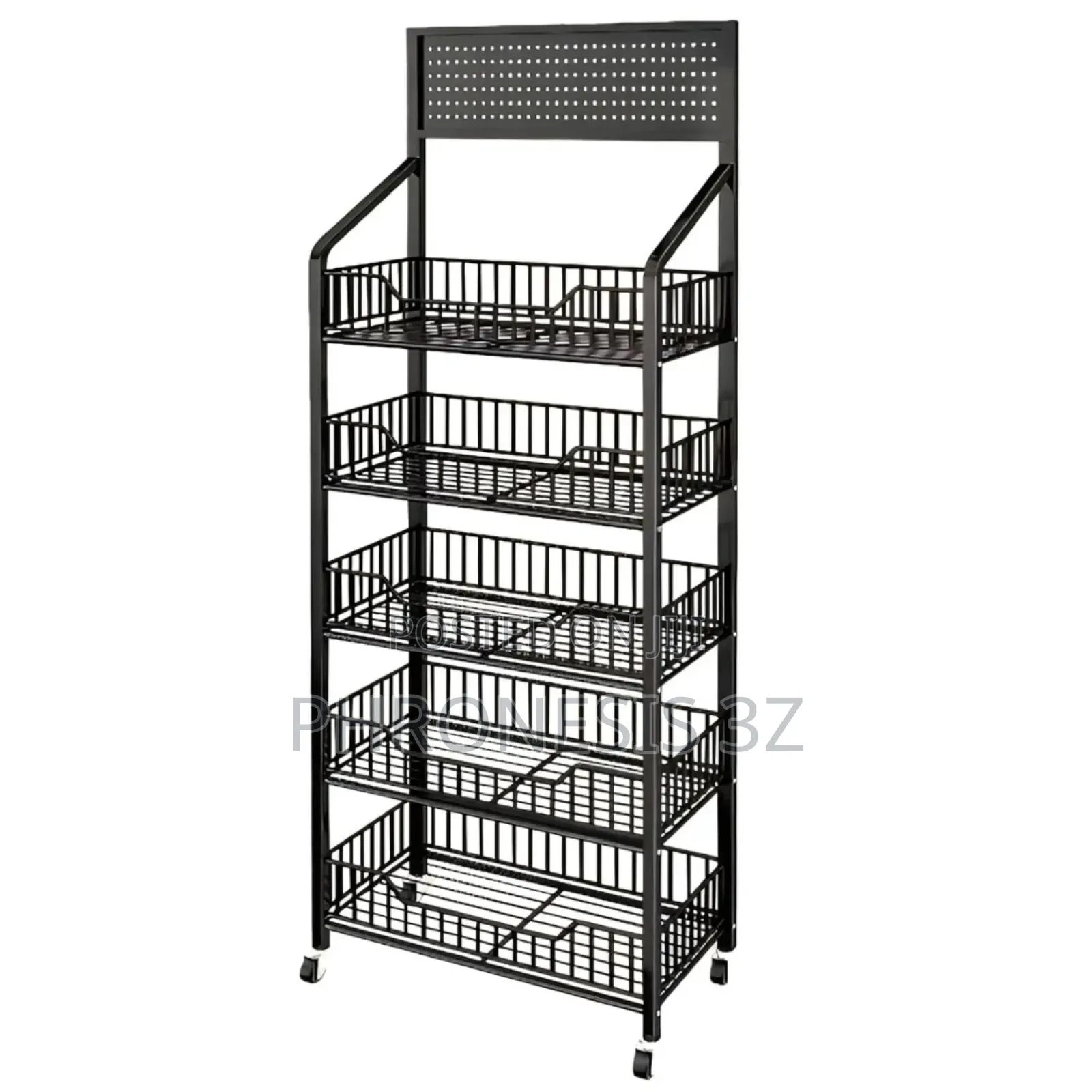 5 Tier Rack With Hooks