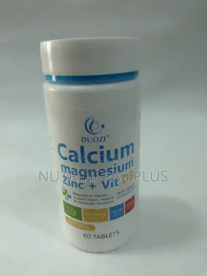 Duozi Calcium Magnesium Zinc+ Vitamin D: For Bone Muscular Support