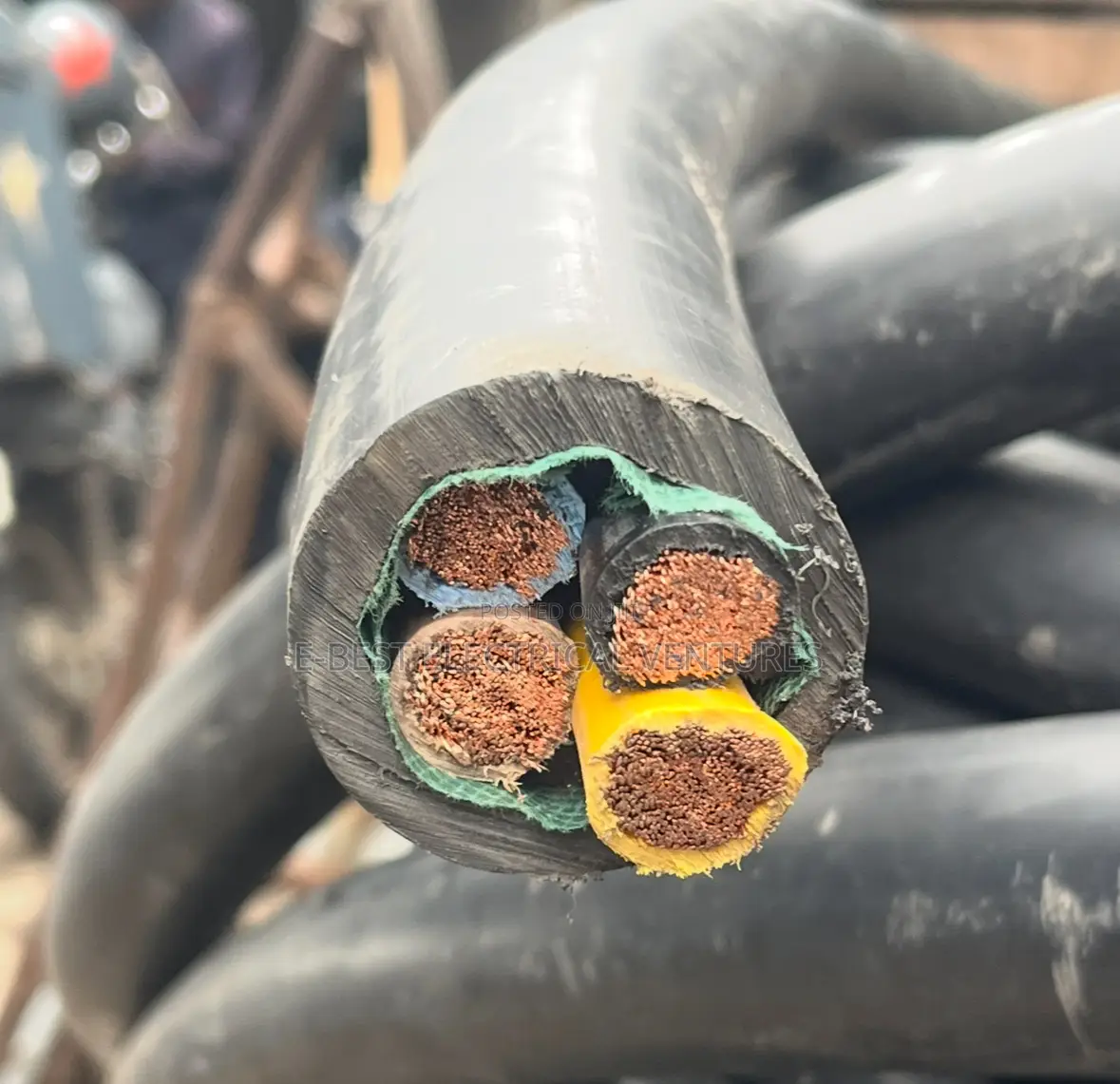 70mm X 4core Flexible Cable