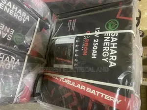 250ah/12v of Sahara Tall Tubular Battery