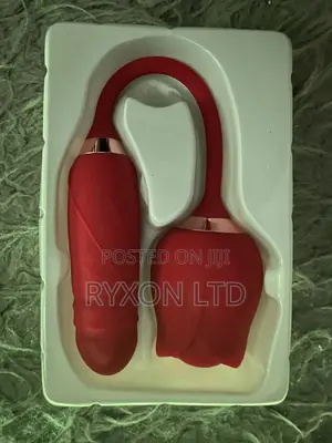 Thrusting Clitoral Rose Sucker Massager