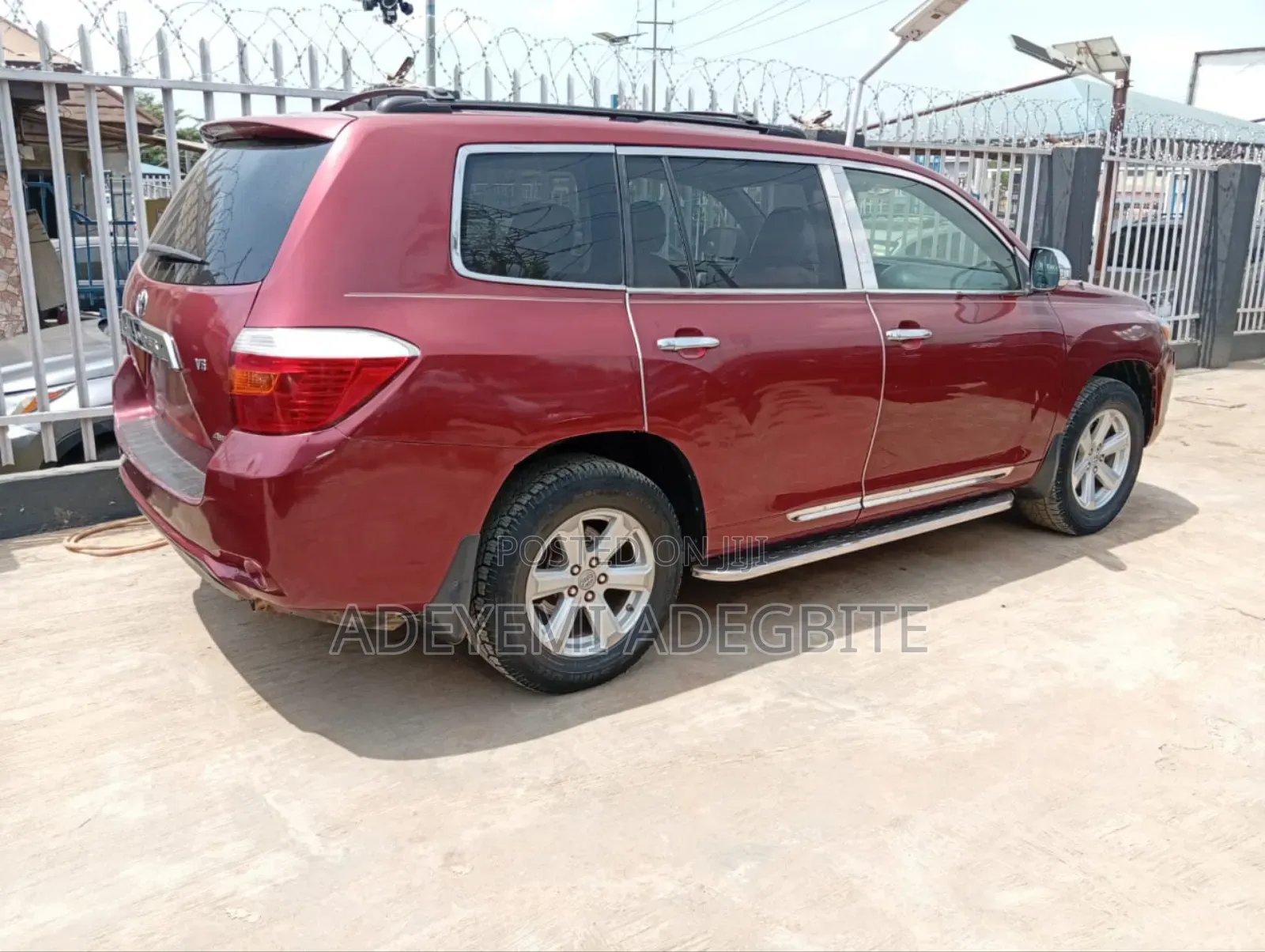 Toyota Highlander 2008 Red