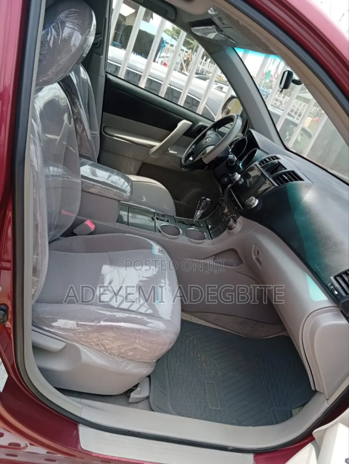 Toyota Highlander 2008 Red