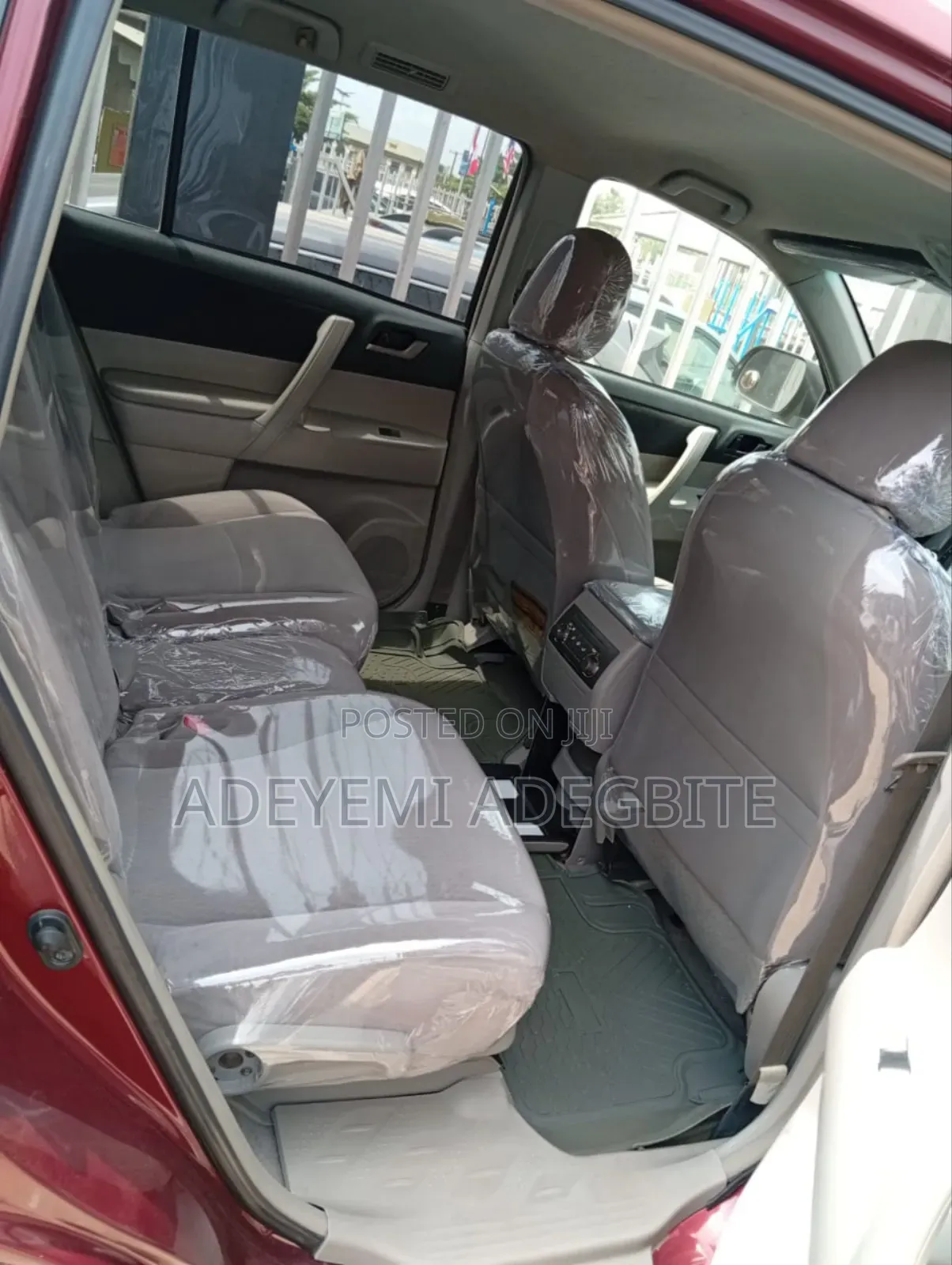 Toyota Highlander 2008 Red