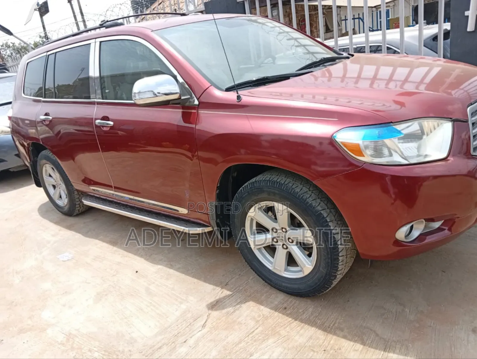 Toyota Highlander 2008 Red