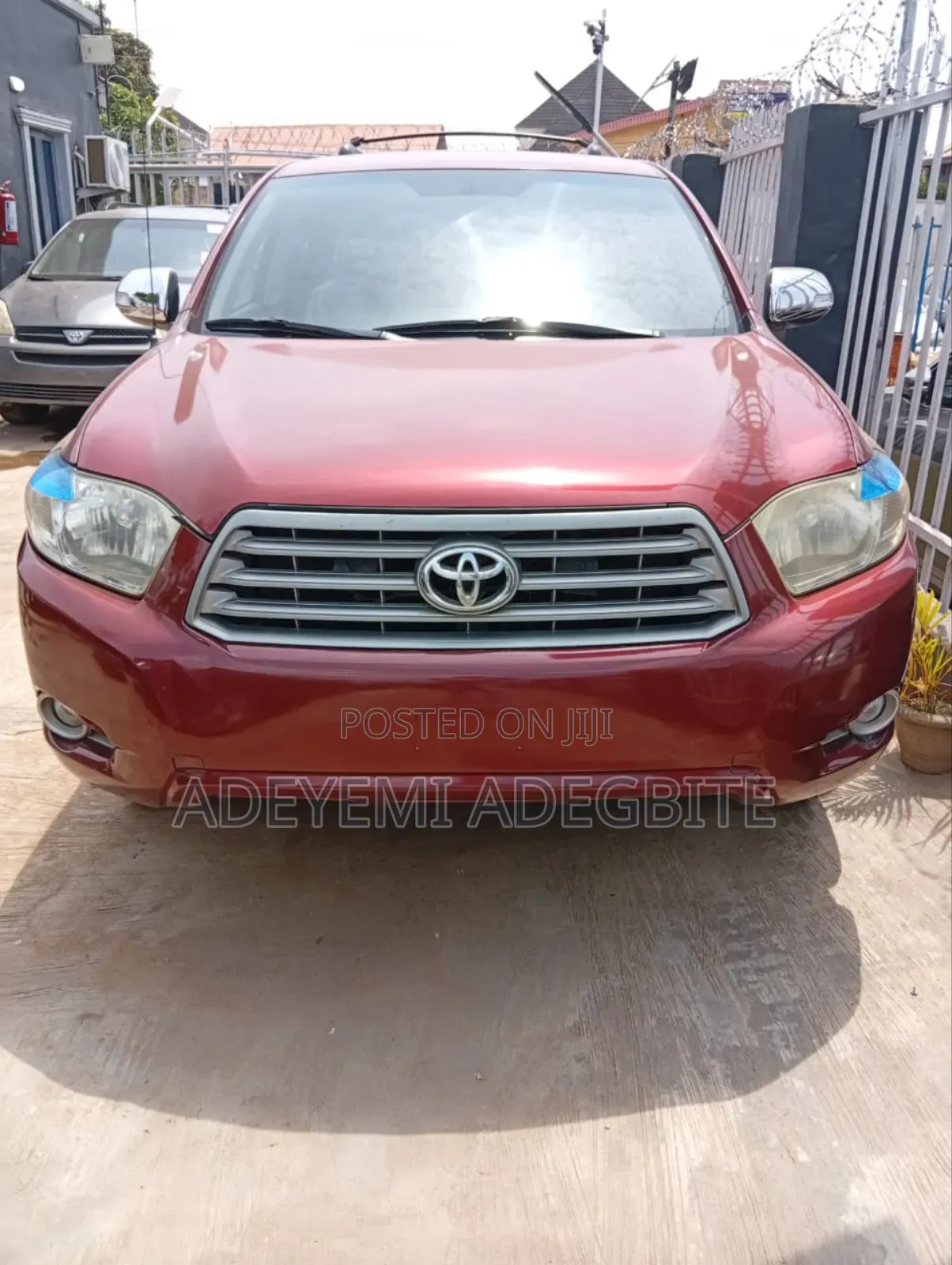 Toyota Highlander 2008 Red