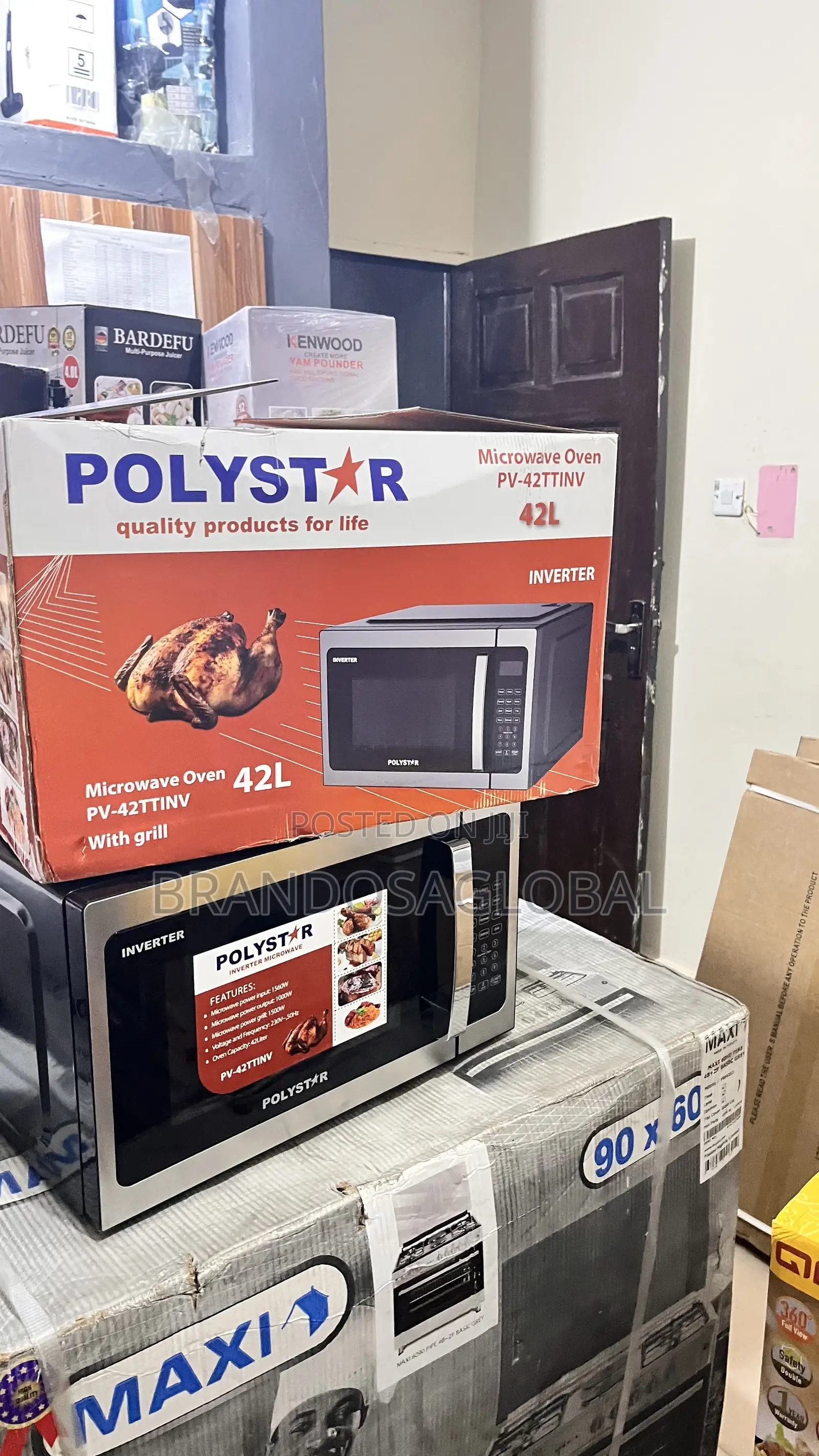 Energy-Conscious Polystar 42l Microwave Oven Pv-42ttinv