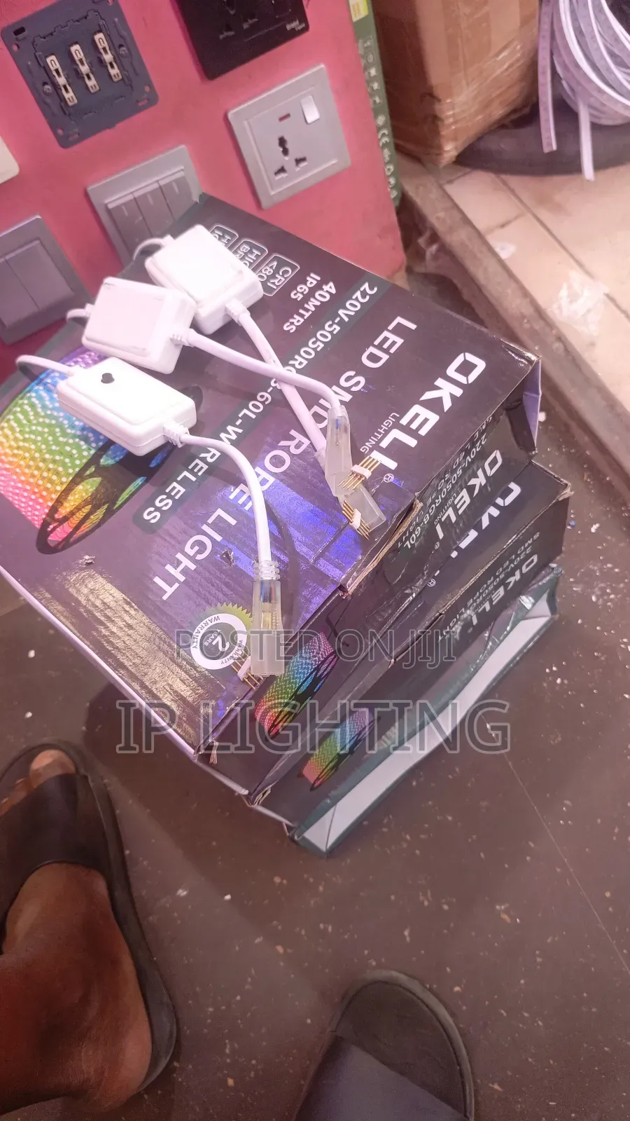 Original Multiple Color Rop Light