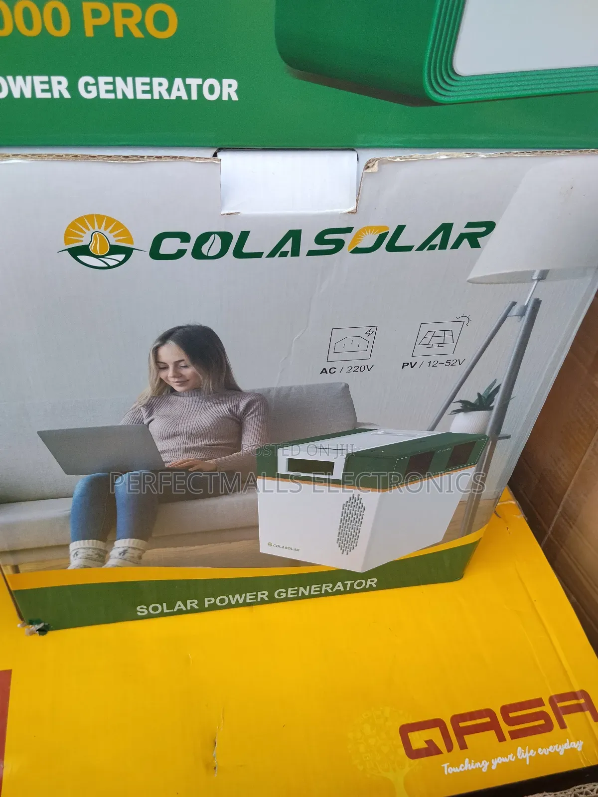 Colasolar 1000w Solar Generator With 2kwh Battery Cola2000