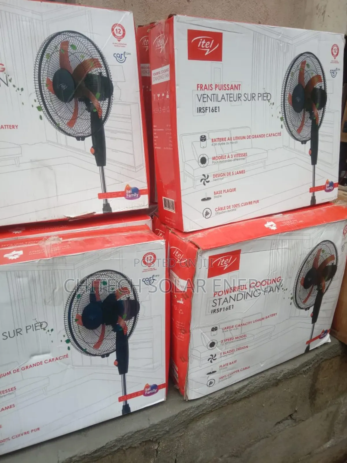 Itel Standing Fans