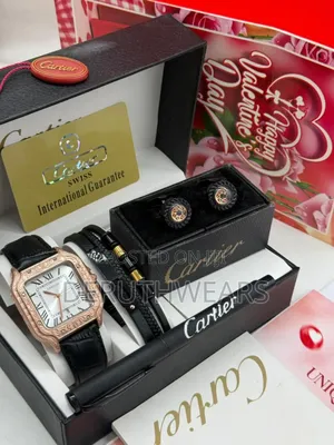 Exclusive Cartier Leather Masculine Set