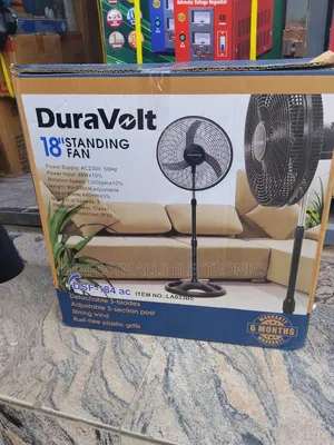 Duravolt 18" Ac Standing Fan DSF-184ac