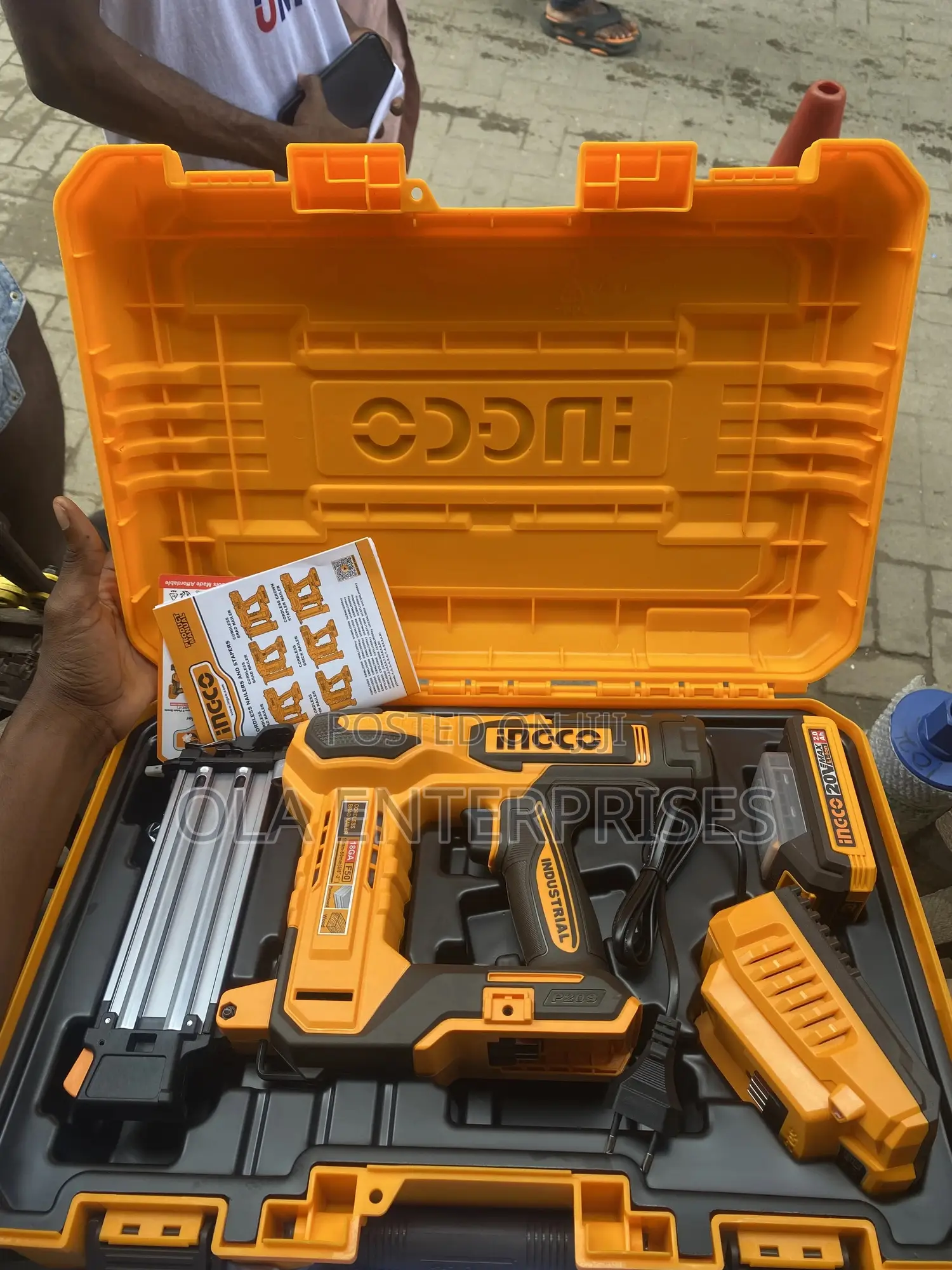 20v Cordless Nailer