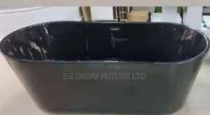 Acrylic Black Bathtub