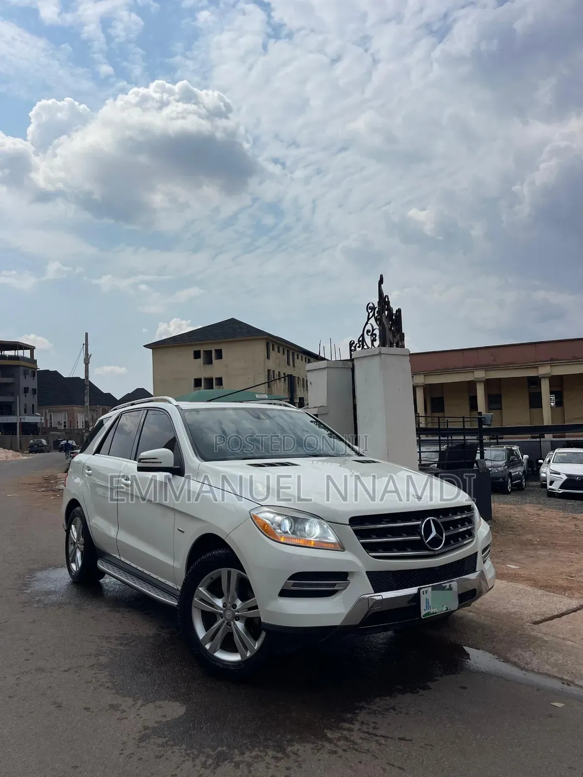 Mercedes-Benz M Class ML 350 4Matic 2013 White
