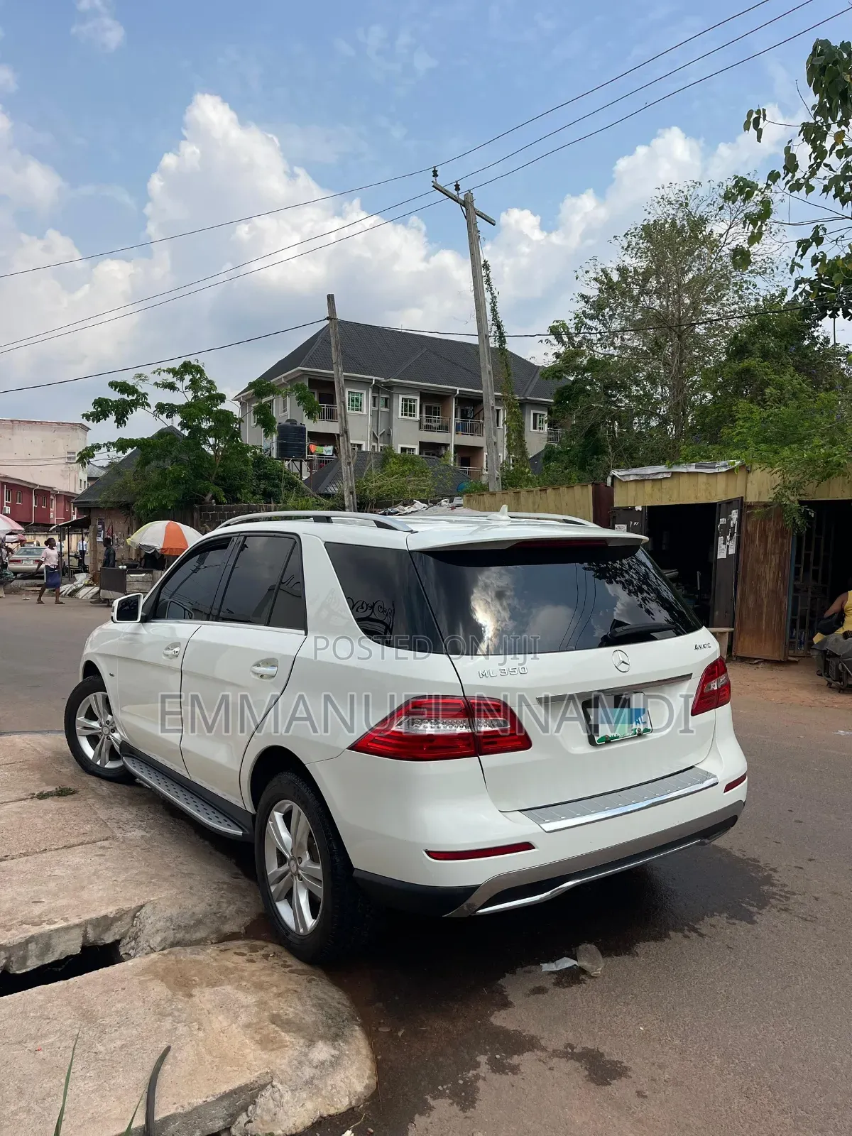 Mercedes-Benz M Class ML 350 4Matic 2013 White