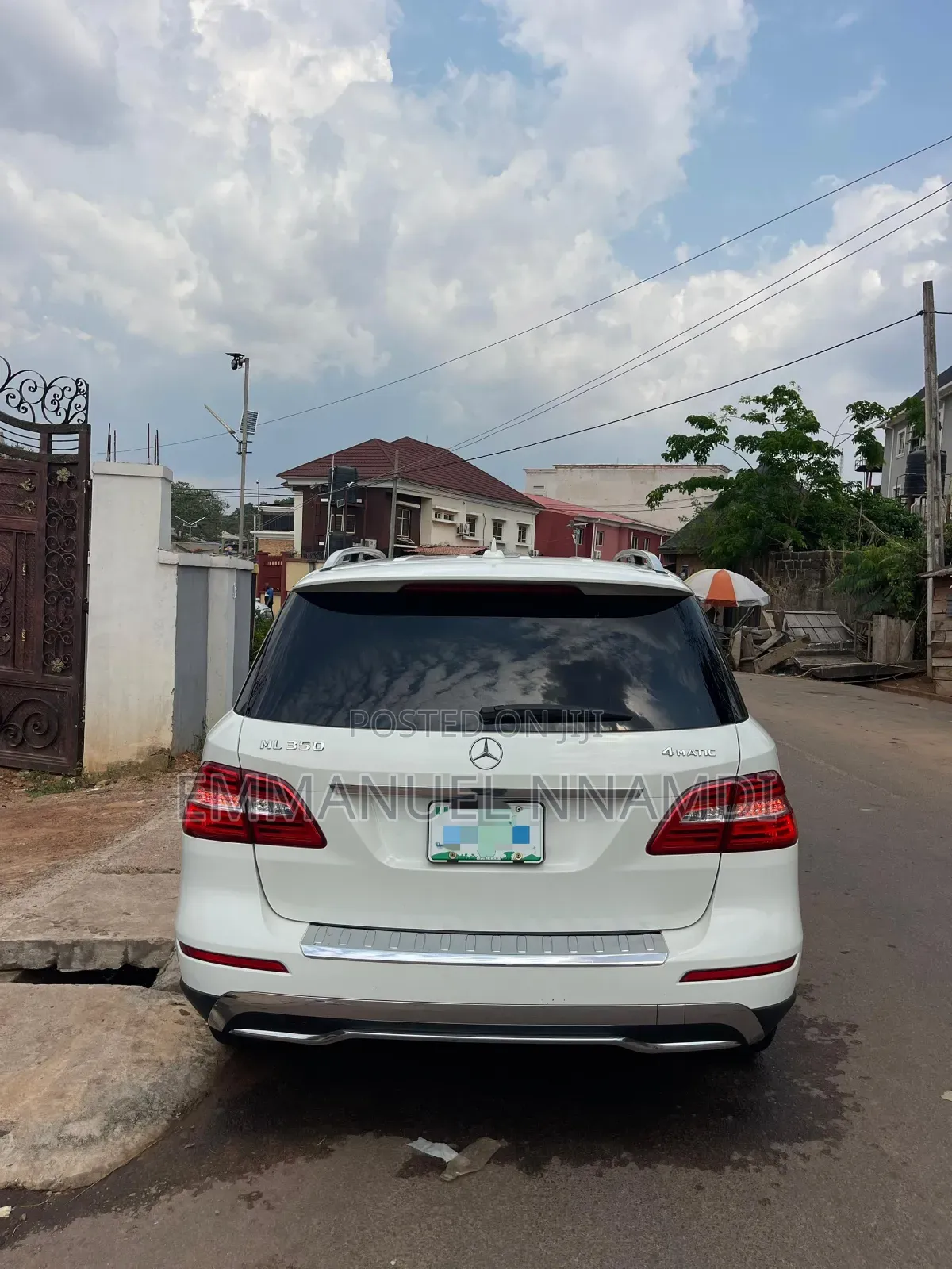 Mercedes-Benz M Class ML 350 4Matic 2013 White