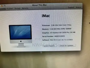 Desktop Computer Apple iMac 4GB HDD 350GB
