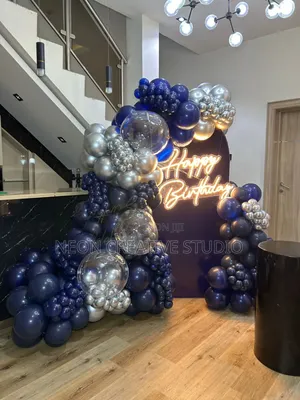 Happy Birthday Neon Sign