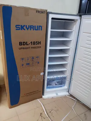 Skyrun 185l Upright Freezer – Space Efficient Design