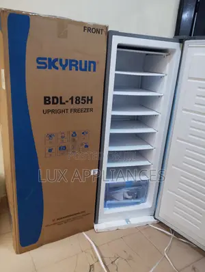 Skyrun 185l Upright Freezer – Long-Term Food Preservation