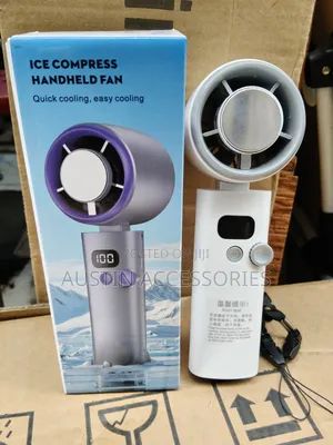 Ice Compress Hand Held Fan