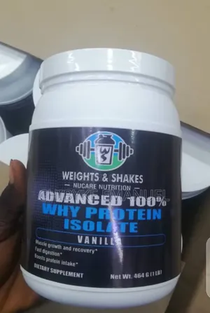 Advanced 100% Wey Protein Isolate(Vanilla) 1lb