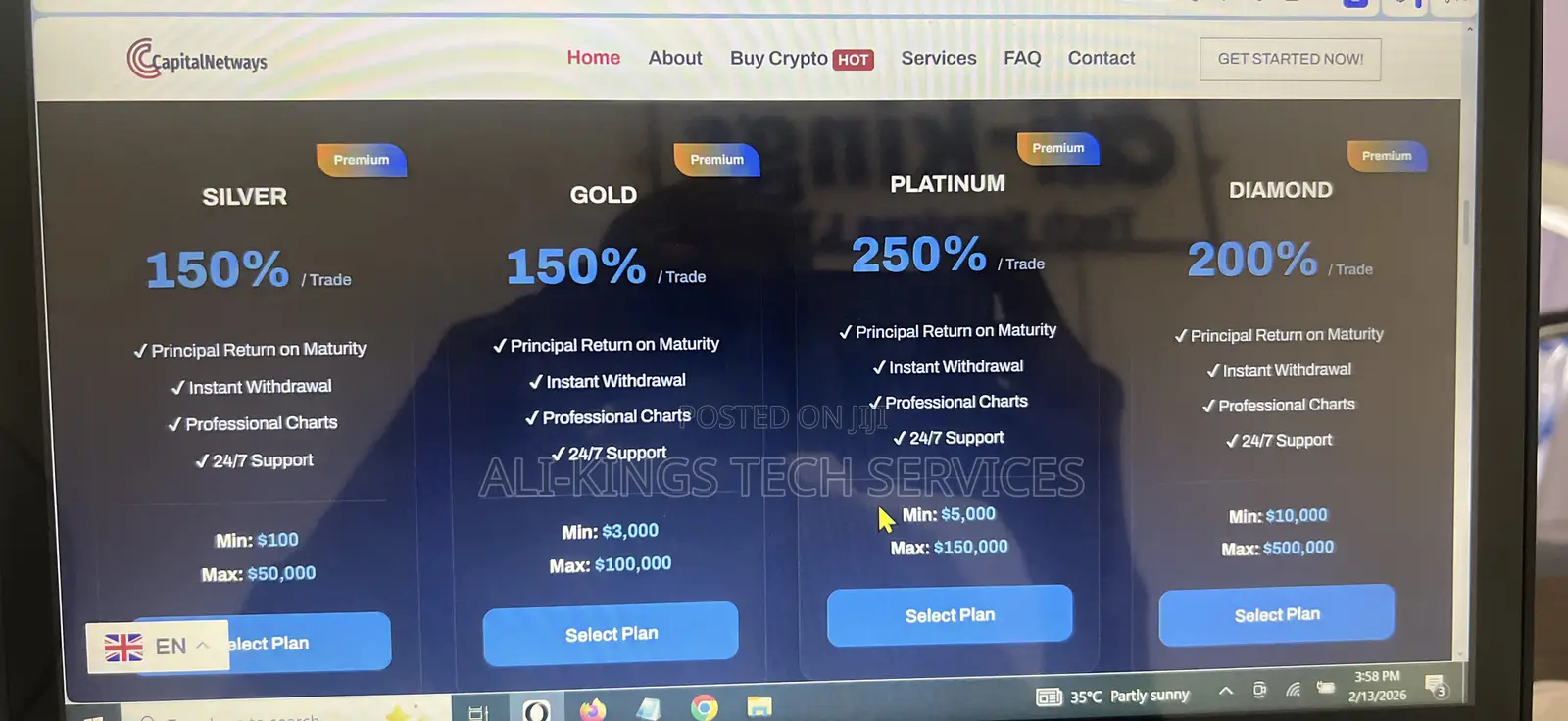 Broker Website