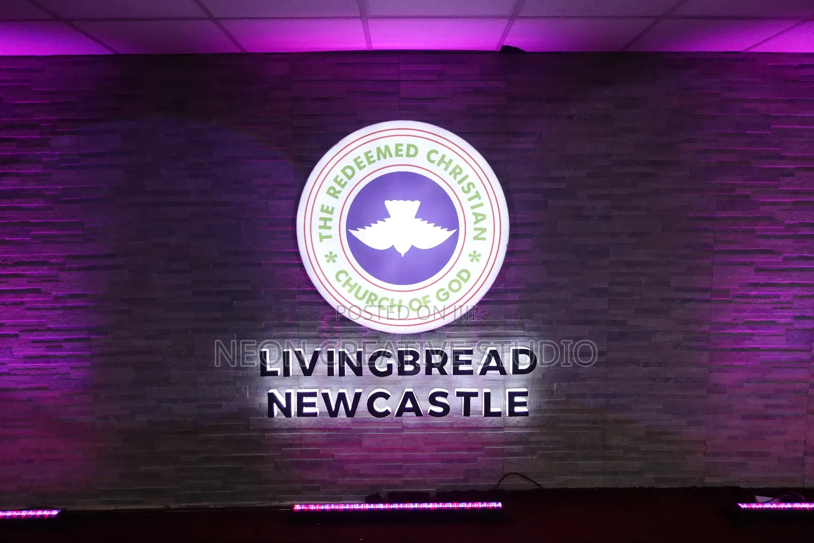 3d Illuminated Indoor Wall Signage