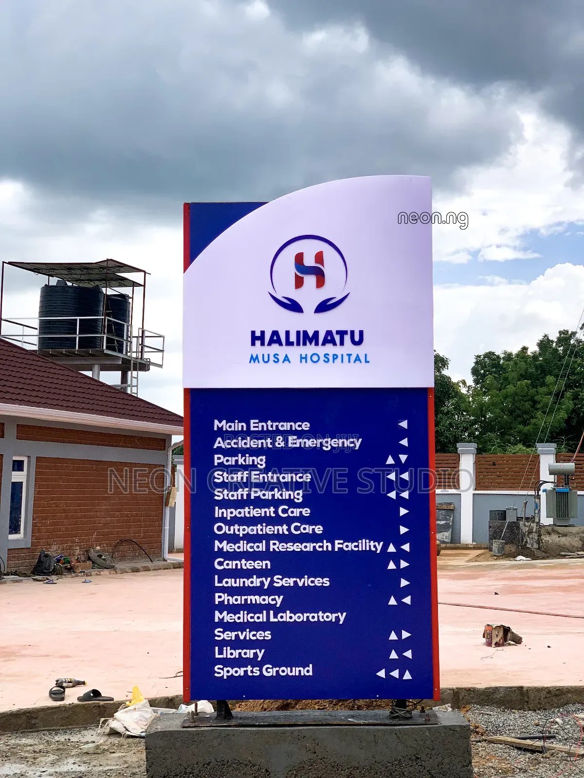 Premium Standing Pylon Signage