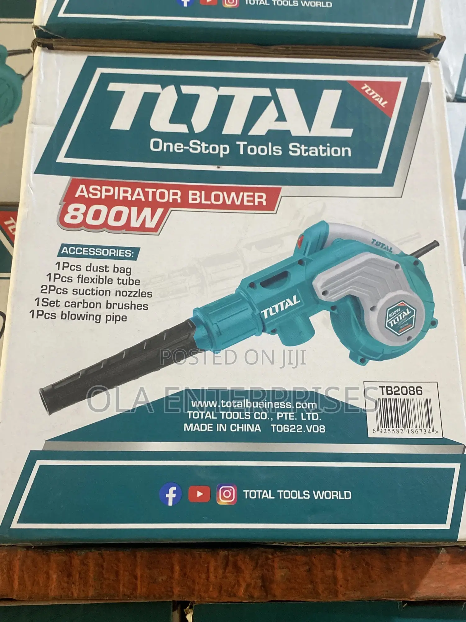 Total Aspirator Blower 800w