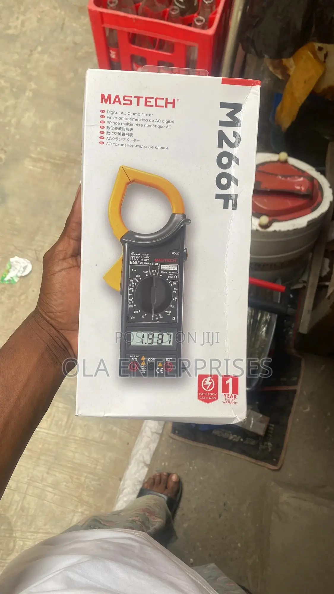 Mastech M266f Clamp Meter