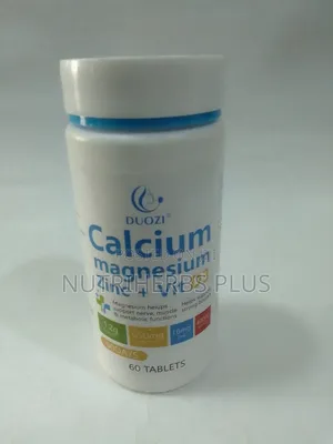 Calcium Magnesium Zinc+ Vitamin D3: For Bones, Muscle Immune Defence