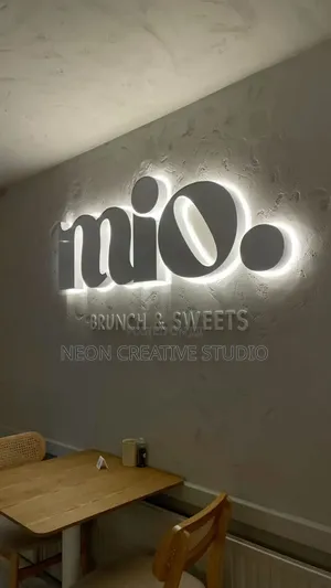 Premium Back-Lit Indoor 3d Signage