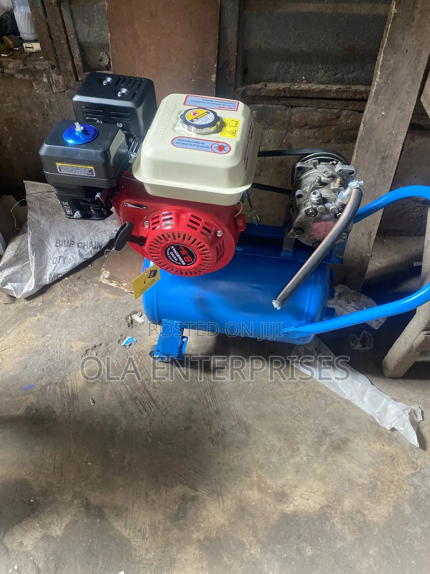 Gasoline-Powered Air Compressor