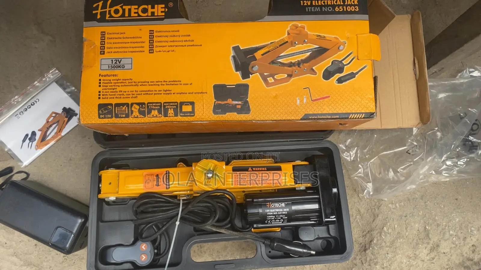 Hoteche 12v Electrical Jack