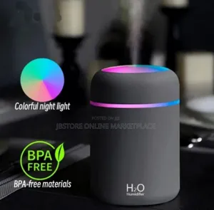 Air Purifier Humidifier Usb Air Diffuser Colorful Light Quiet