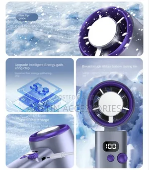 Ice Compress Hand Held Fan